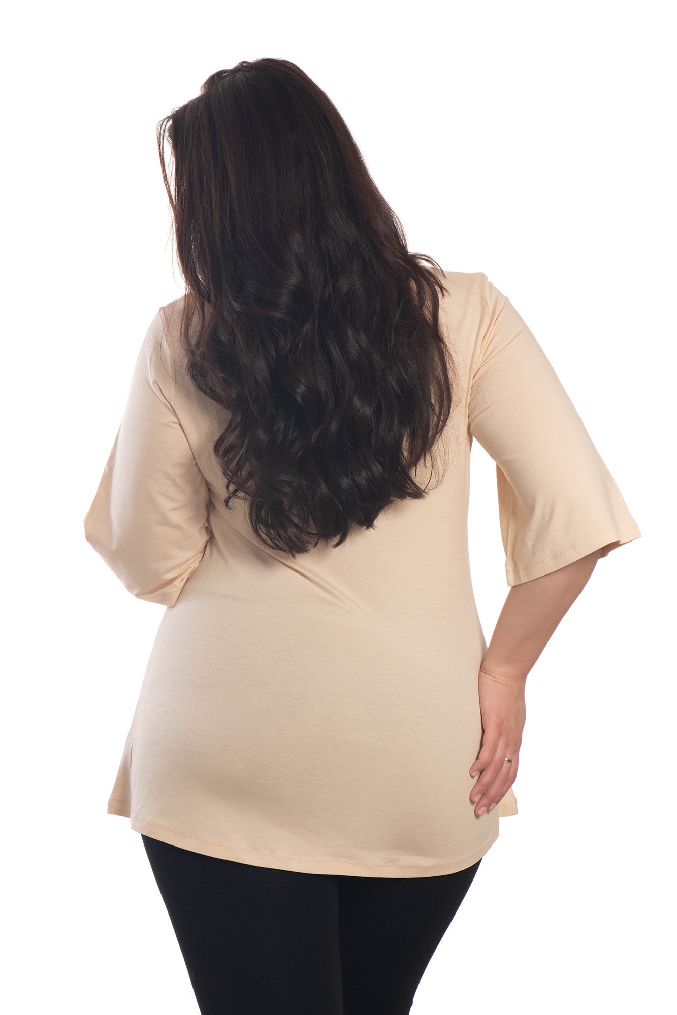 Ruffled High Neck Contrast Side Tie Top