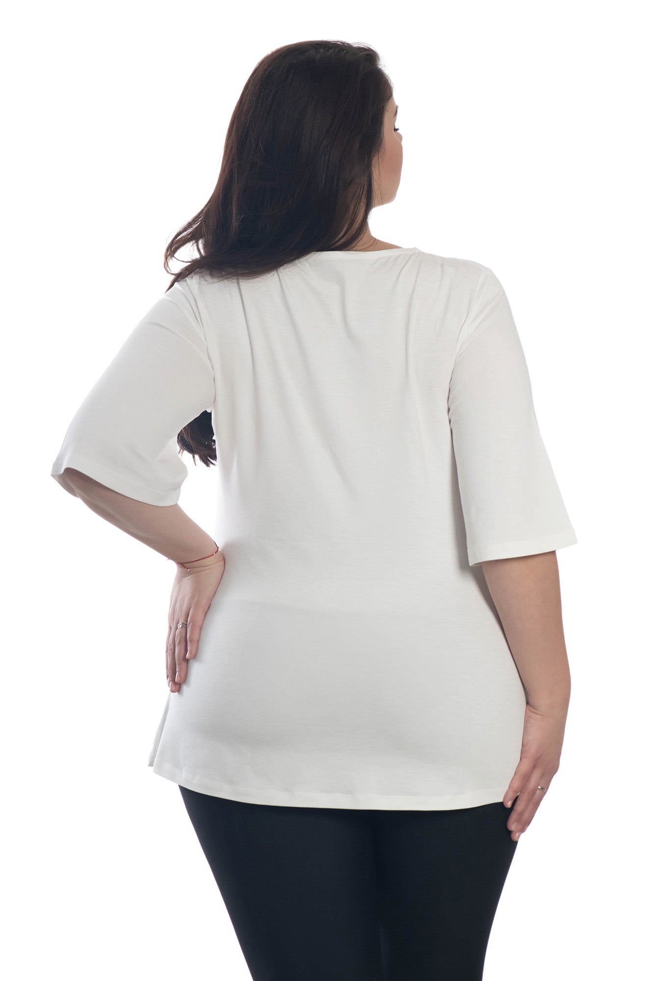 Ruffled High Neck Contrast Side Tie Top