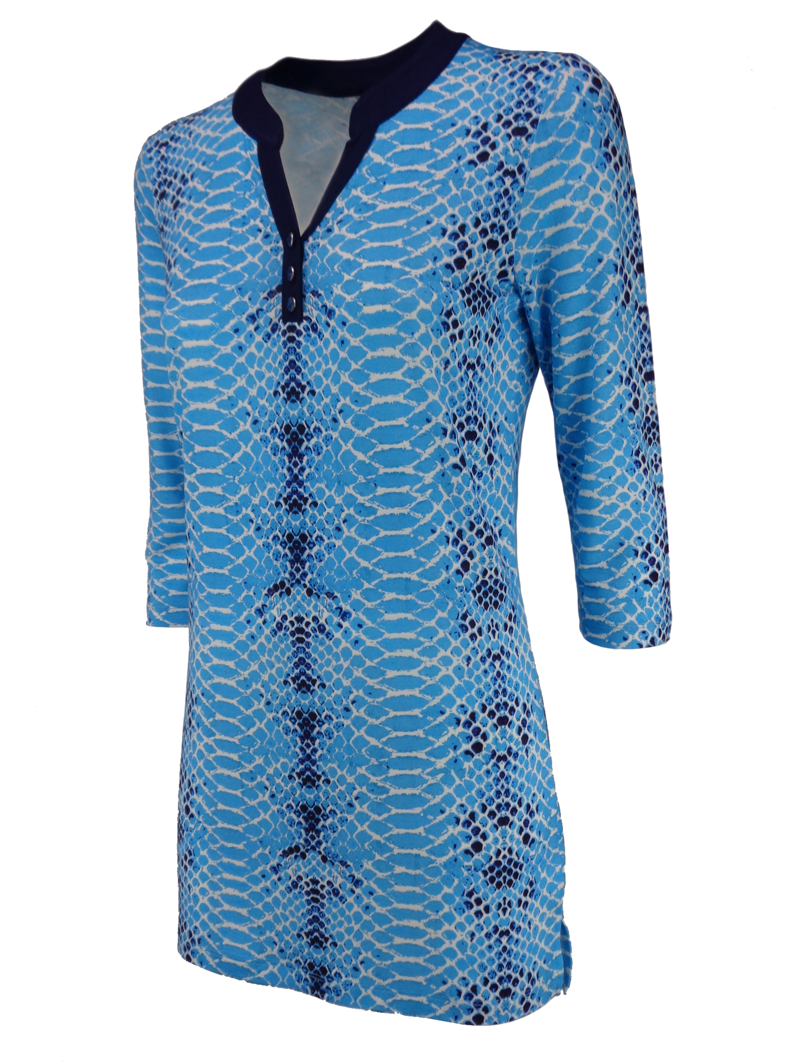 Ruffled High Neck Contrast Side Tie Top