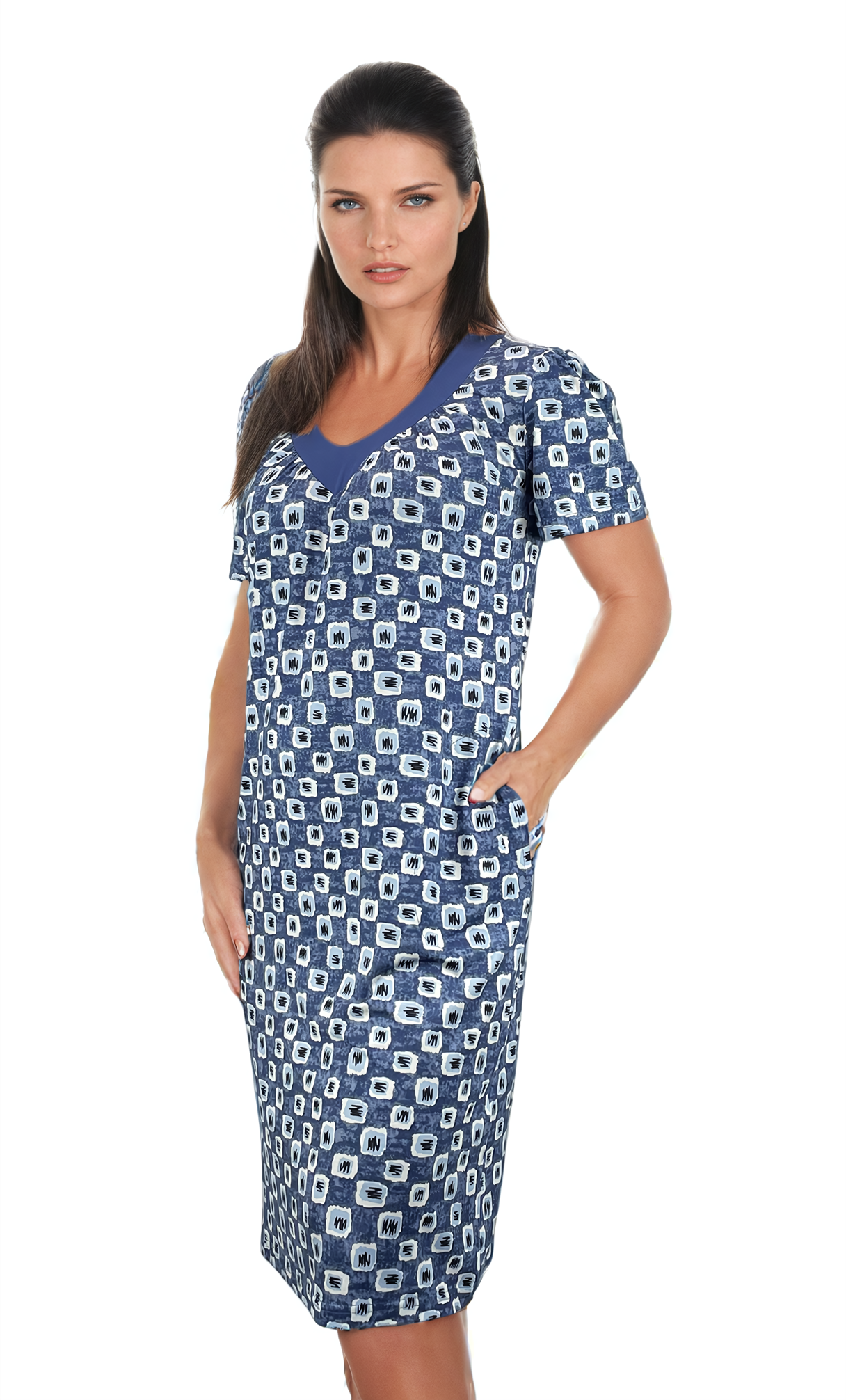 Ruffled High Neck Contrast Side Tie Top