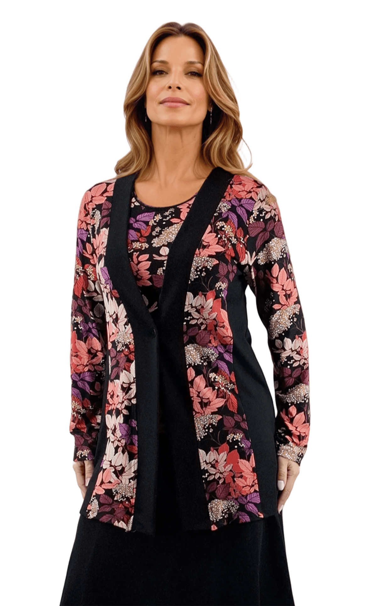 Ruffled High Neck Contrast Side Tie Top